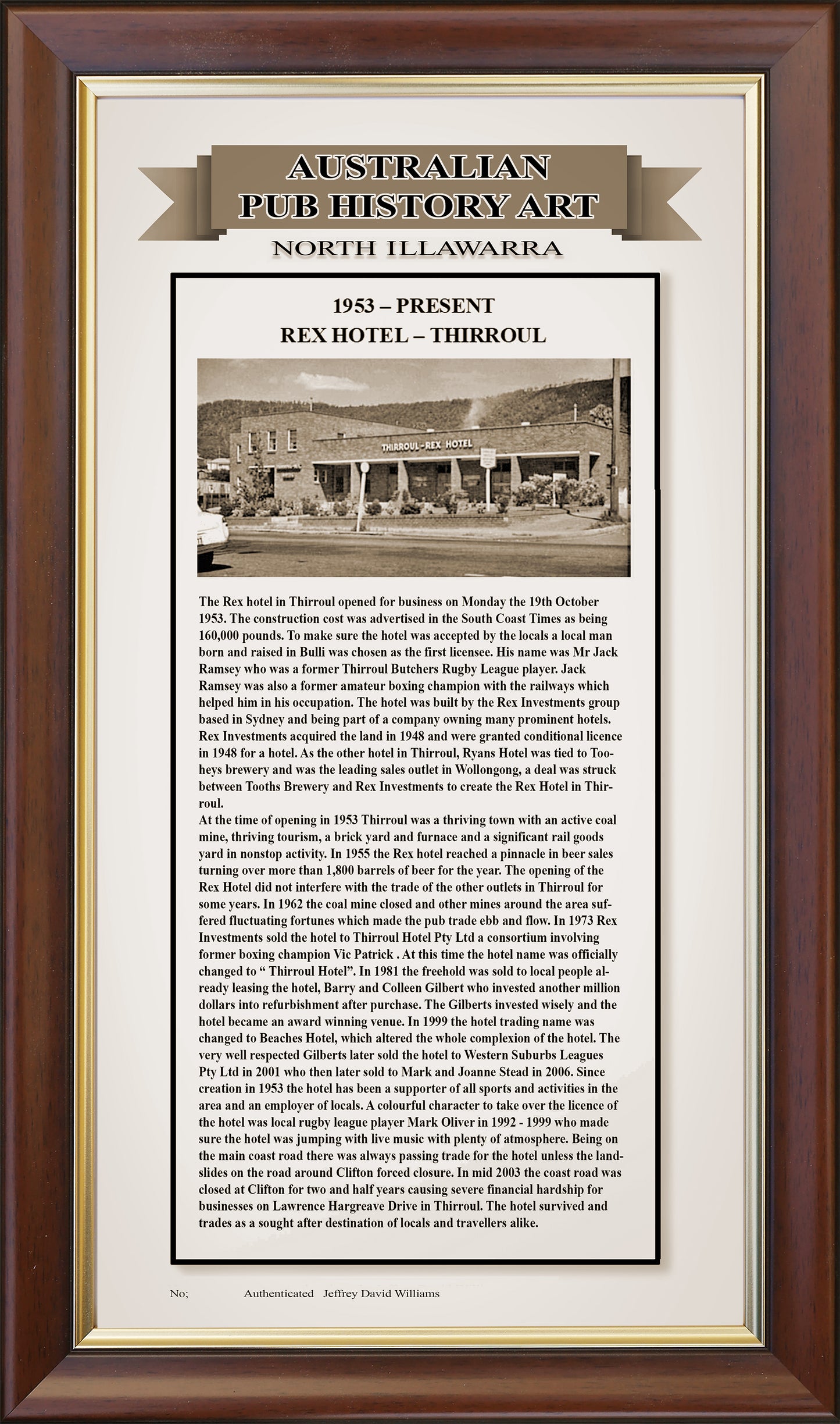 Rex Hotel Artwork