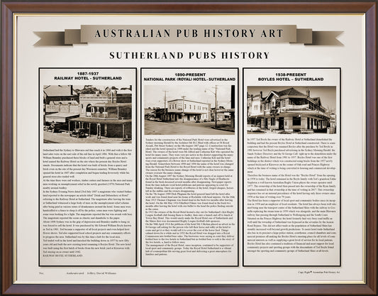 Sutherland Pubs Set Artwork