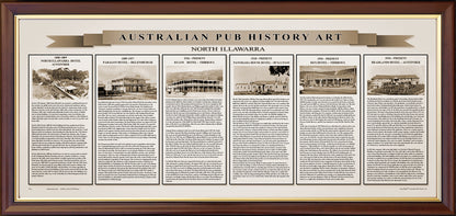 North Illawarra Pubs 2 x 6 Artwork