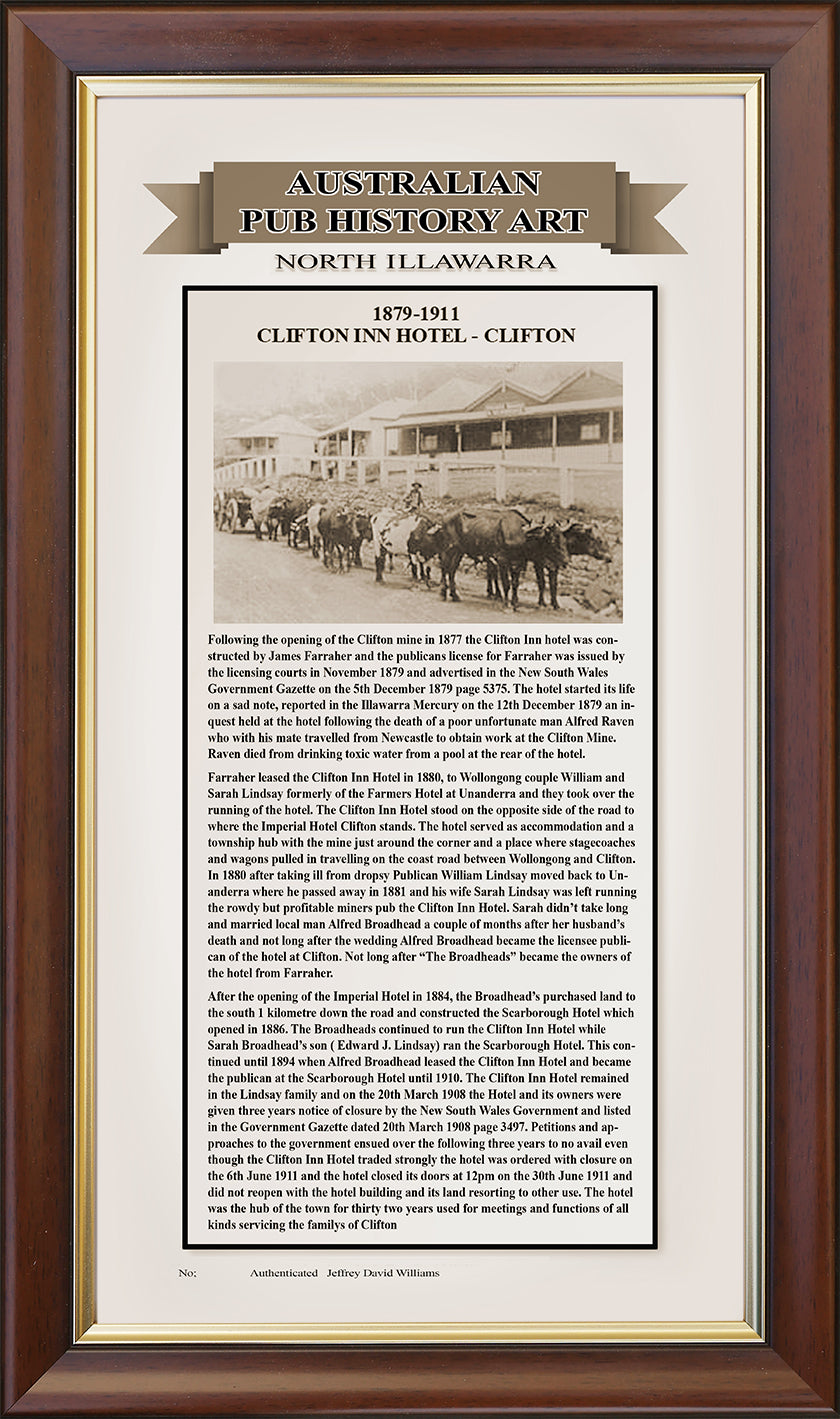 Clifton Inn Hotel Artwork